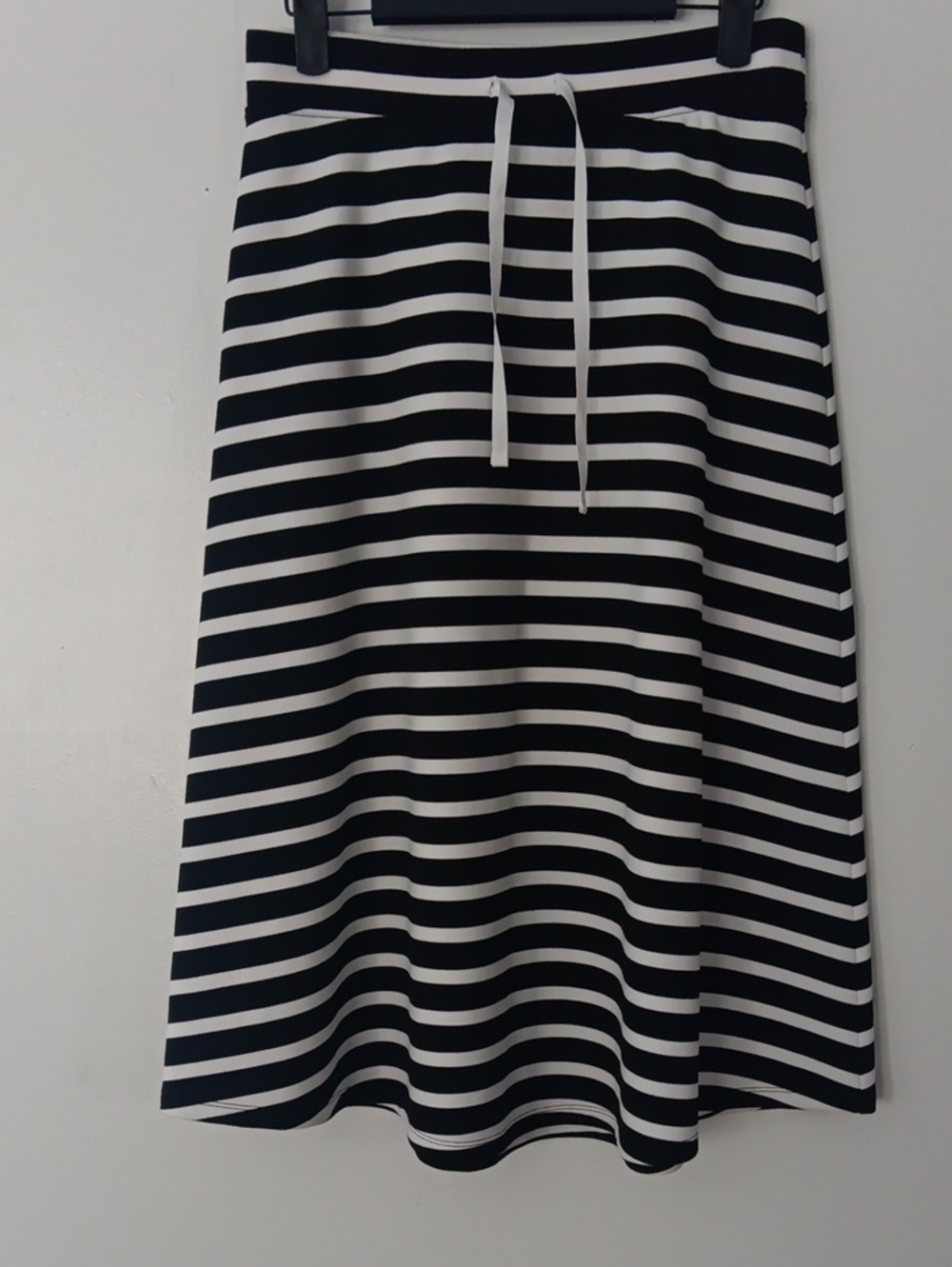 Talbots Effortless Ultraknit  Drawstring A-Line Skirt #3770